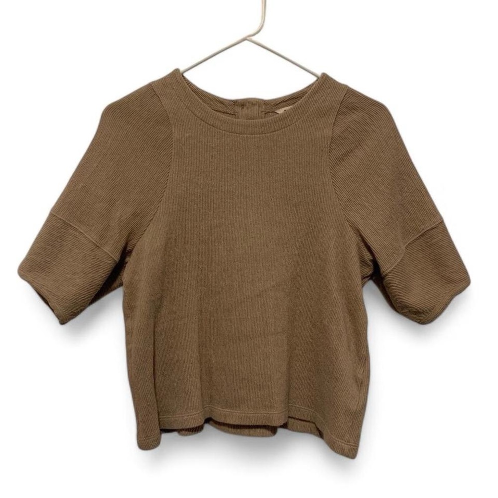 Madewell button back boho top size XS